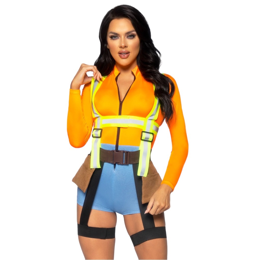 Leg Avenue 87108 Nailed It Construction Worker Costume